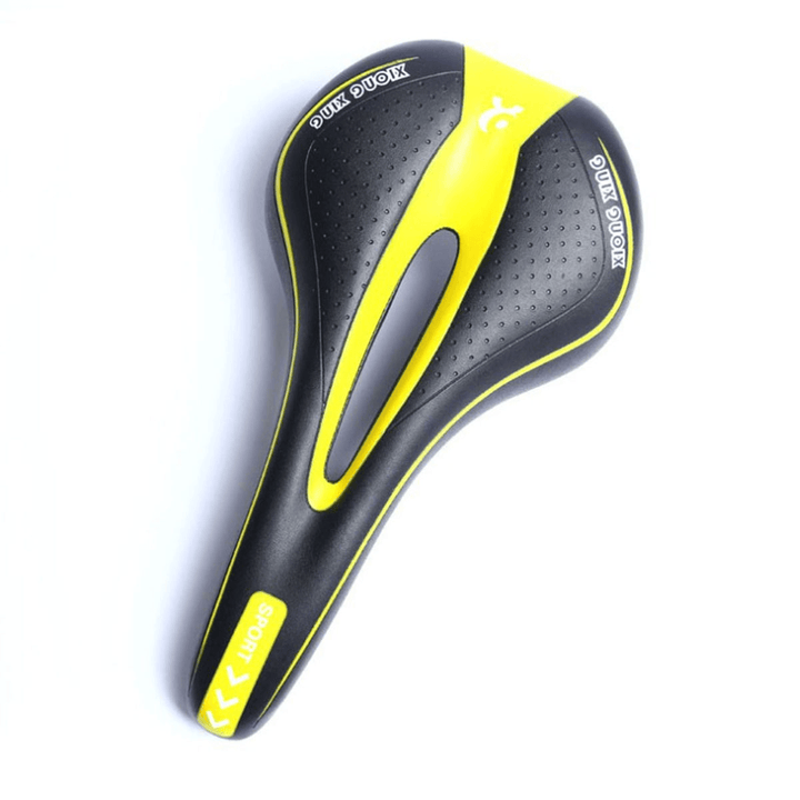 Comfortable Bike Saddle Seat-Gel Waterproof Bicycle Saddle with Central Relief Zone and Ergonomics Design for Mountain Bikes,Road Bikes