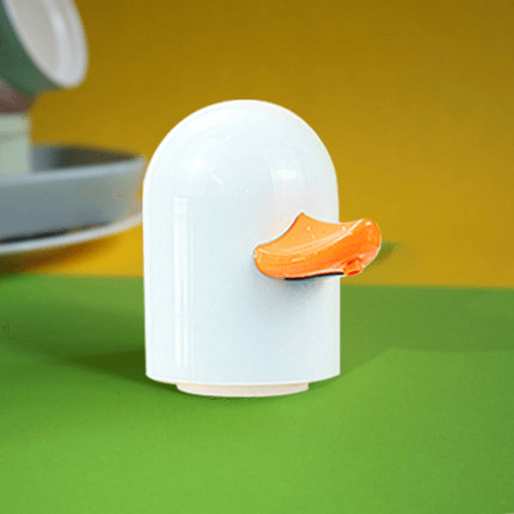 Automatic Foam Soap Dispenser Cute Duck Head Touchless USB Charging Intelligent Sensor Hand Washing Machine - MRSLM