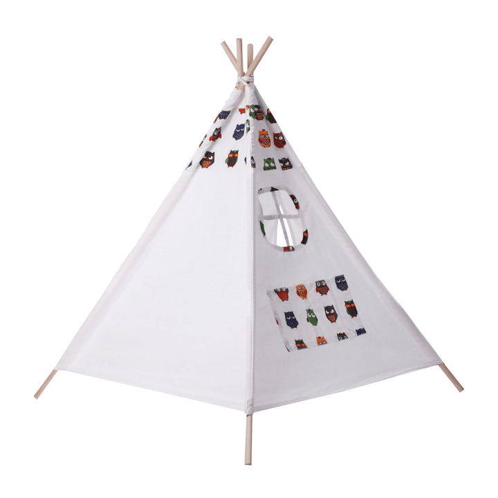 1.35/1.6M Kids Teepee Tent Children Playhouse Folding Portable Game Room Indoor Outdoor for Boys Girls Gift