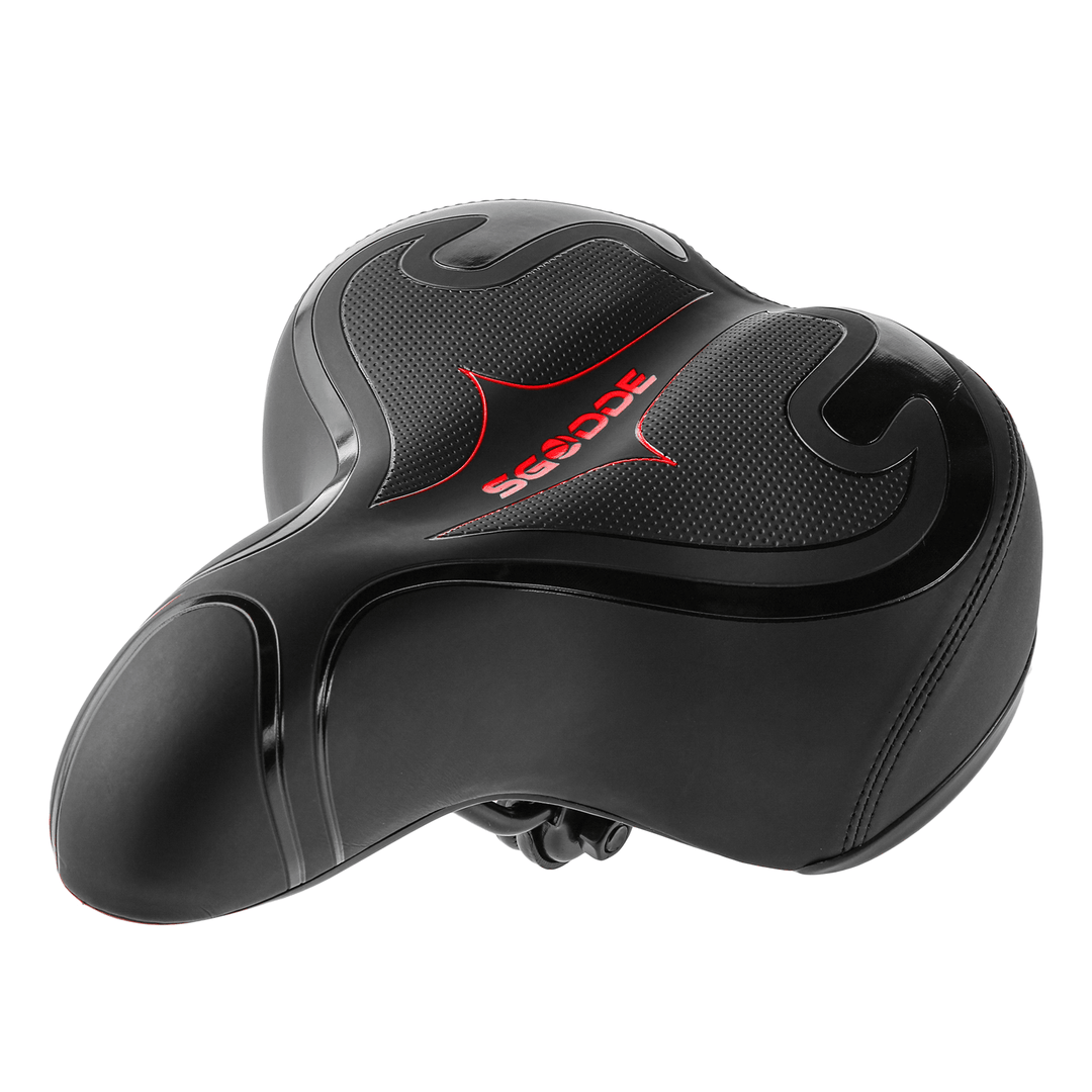 SGODDE Bicycle Saddle Soft Breathable Shock Absorption Waterproof Bike Cushion Seat for MIB Road Bike