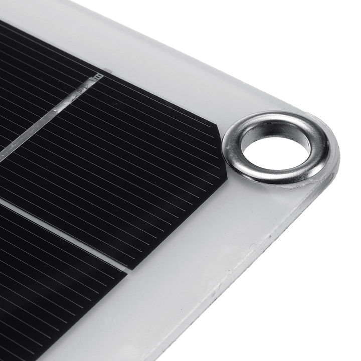 50W Solar Panel Solar Cells Poly Solar Panel Dual USB Output for Car Yacht 18/12/5V Battery Boat Charger