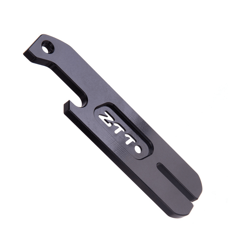 ZTTO Bike Repair Tools Bottle Opener with Rotor Truing Slot Wrench MTB Disc Alignment Truing Tool Cycling Bike Accessories - MRSLM