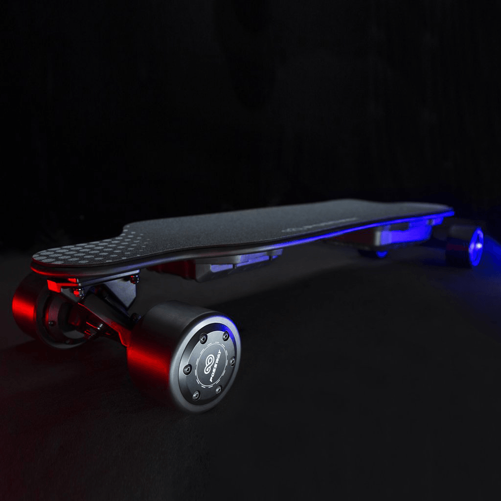 [US DIRECT] Possway T1 7Inch Electric Skateboard 2X480W Motor 42Km/H Max Speed 38Km Range 4 Speed Modes 150Kg Max Load