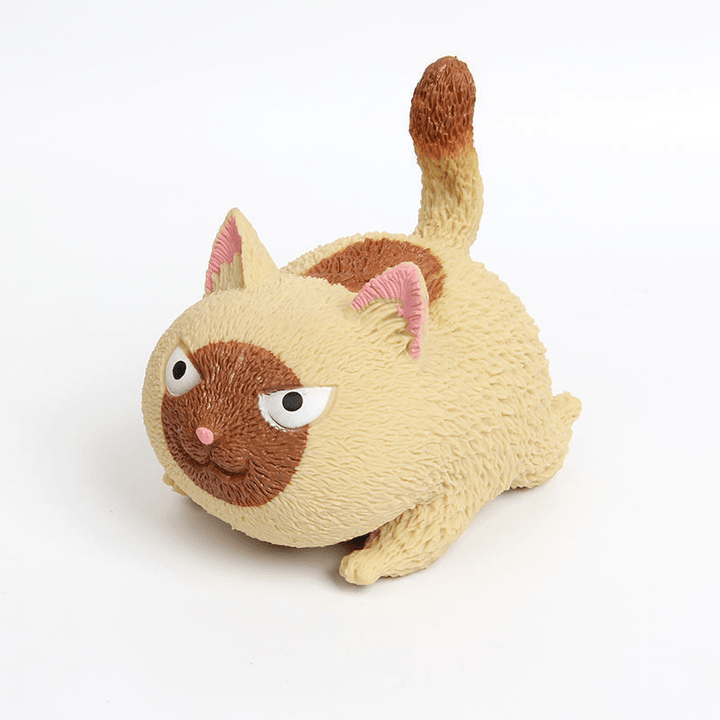 Spot Decompression Toy Angry Cat Simulation Cute Daze Decompression Cat