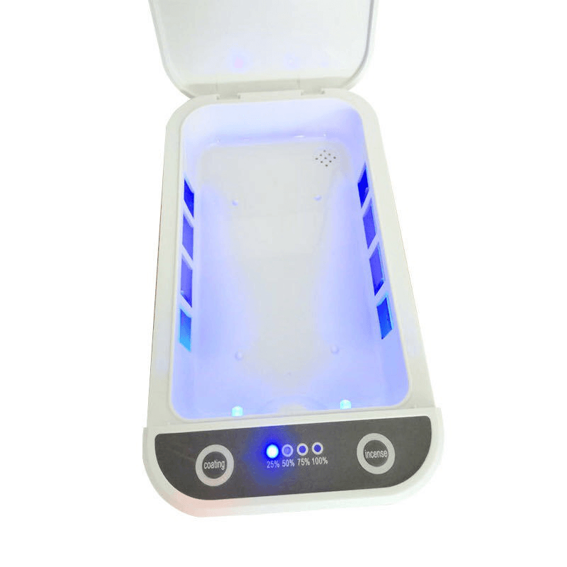 Mobile Phone USB Uv-Ultraviolet Light Sterilizer Disinfection Storage Box Home