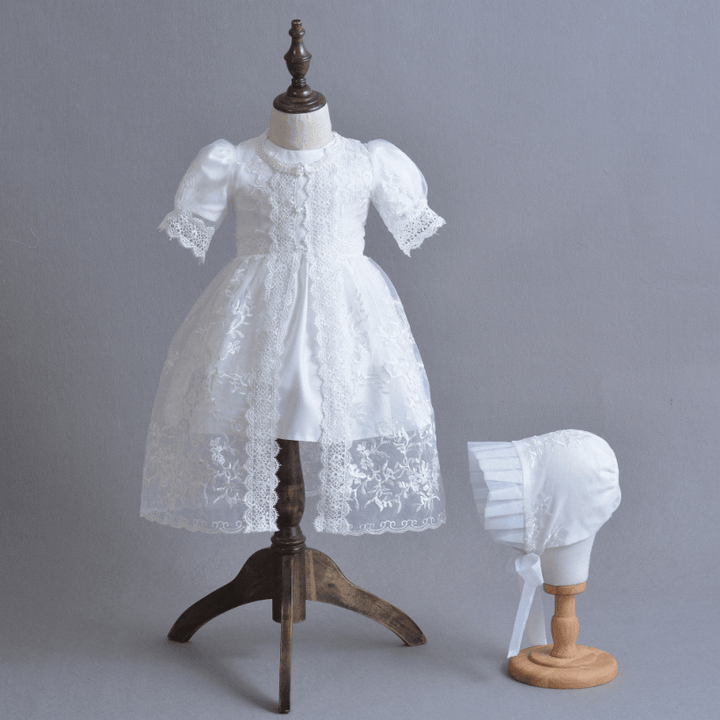 Cross Border for Fast Selling Baby Princess Dress, Baby Wash Gown, Lace Dress, Three Sets of Full Moon Skirt