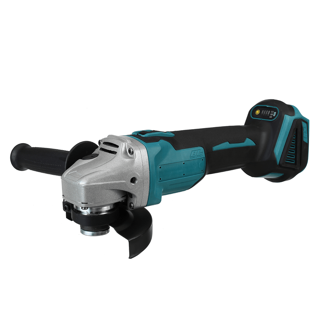 125Mm/100Mm Brushless Cordless Angle Grinder Variable 4 Speed DIY Cutting Grinder Machine Power Tools for Makita 18V Battery