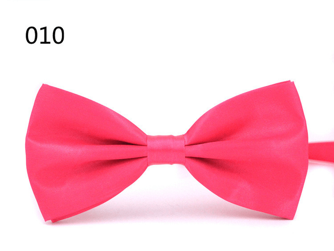 Bright Casual Men'S Solid Color Bow Tie