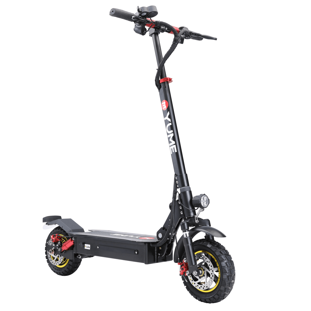 YUME S10 13Ah 48V 1000W Folding Electric Scooter 45-50Km/H Top Speed 35-40Km Range Mileage Double Brake System Max Load 120Kg