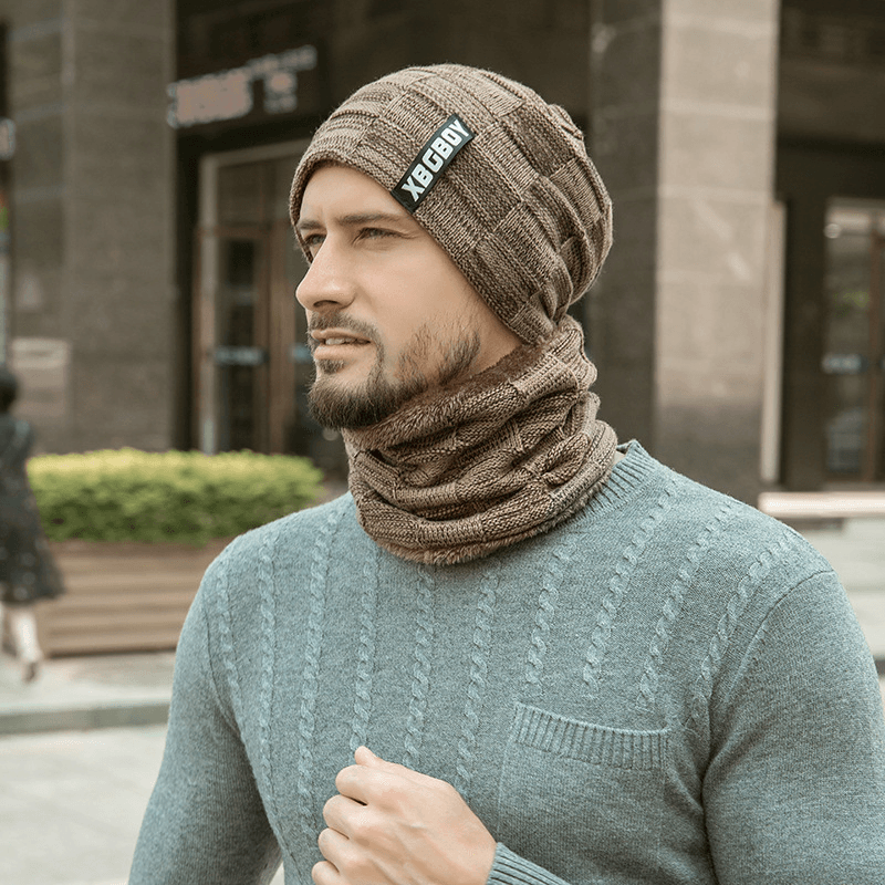 Autumn and Winter Men'S Fashion Knitted Hat