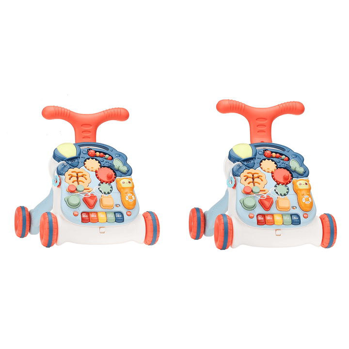 2-In-1 Baby Sit-To-Stand Activity Toy for Toddler Kids Walking Learning Safe Walkers