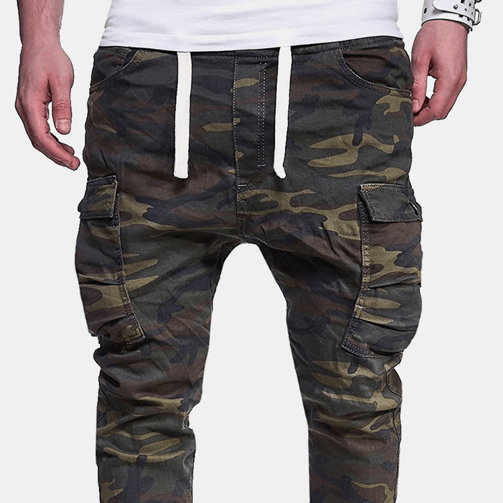 Men Camouflage Printed Casual Pants Sweatpants