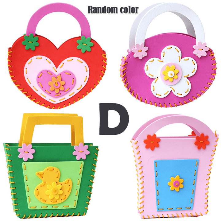 EVA Children'S Handmade Diy Cute Production Three Dimensional Creative Toy Material Bag