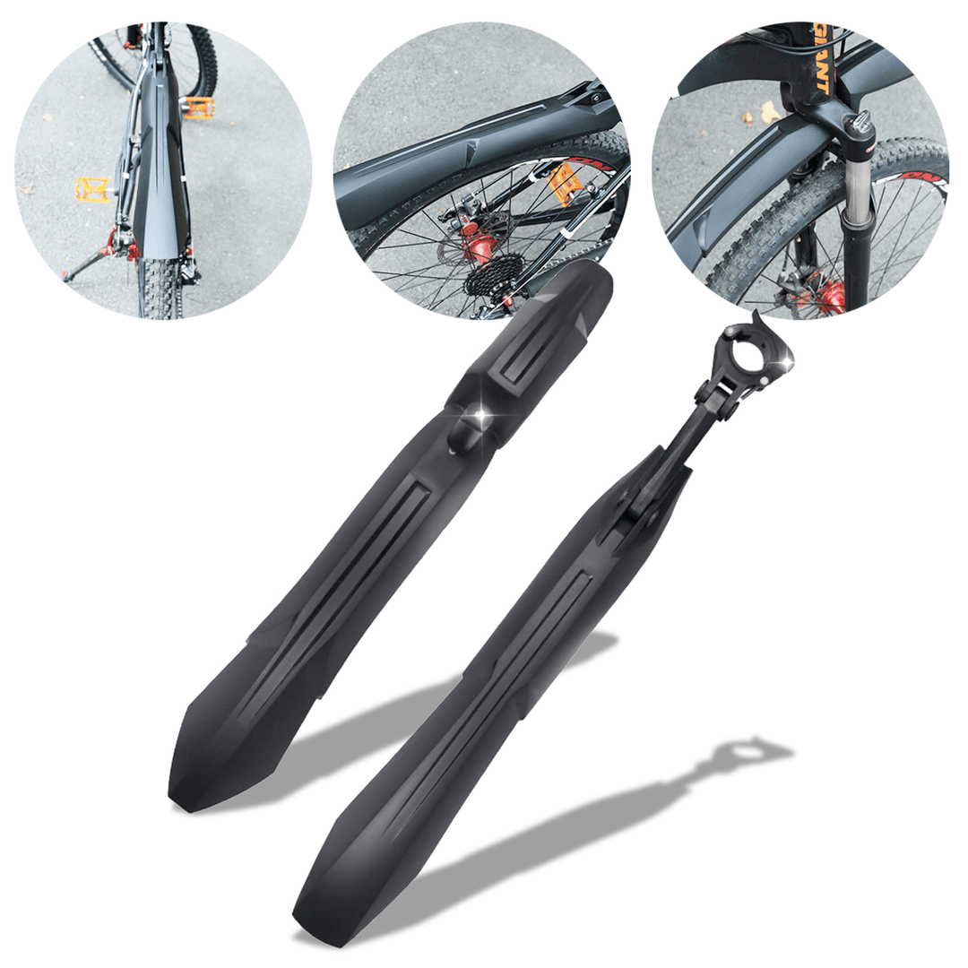 2 Pcs Bike Fender Front Rear MTB Bike Mud Guards Cycling Tire Mudguard Bike Mudguard Mountain Bike Mudguards