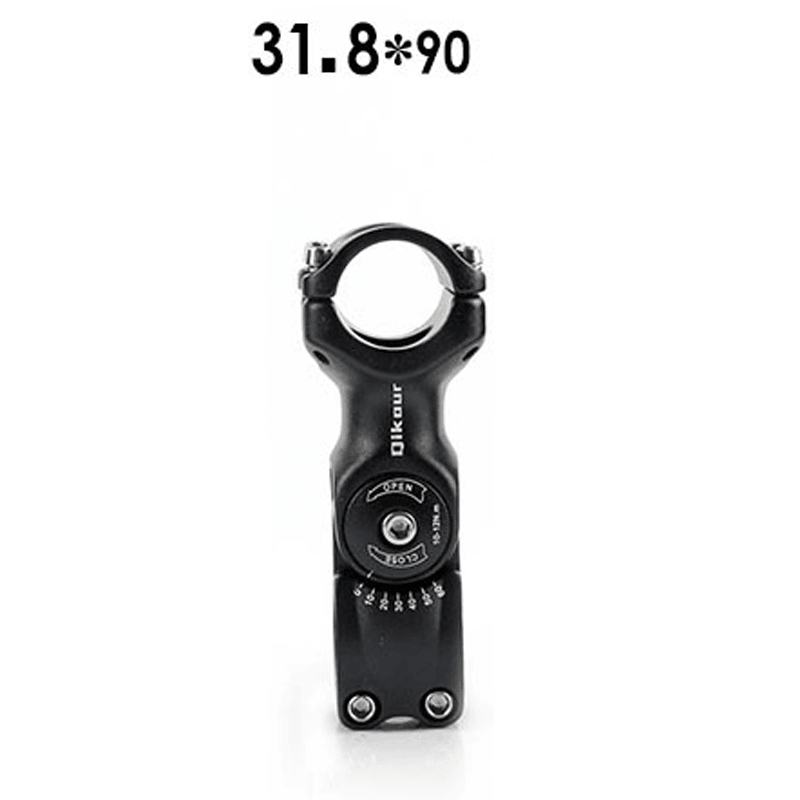 Qikour 25.4/31.8Mm 60¬∞ Adjustable Bike Stem Riser Road Mountain Bicycle Cycling Accessories - MRSLM