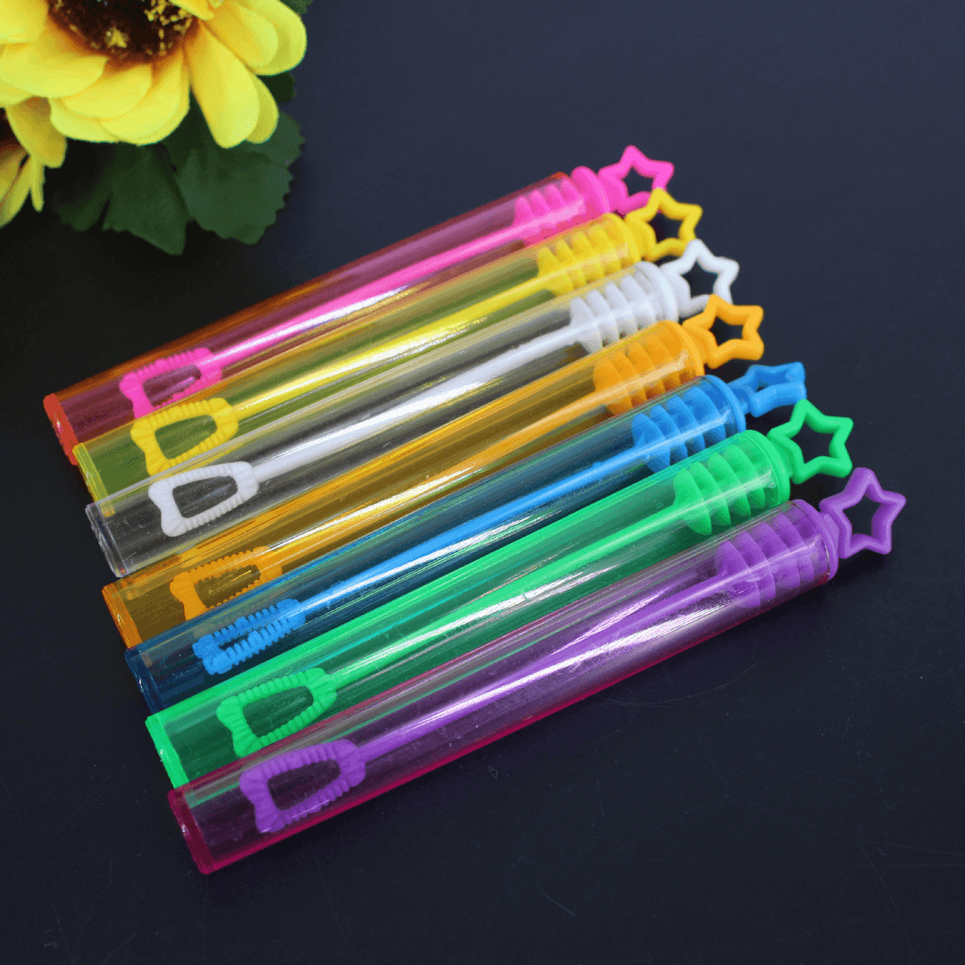 Five-Pointed Star Test Tube Bubble Water Mini Bubble Tube Empty Bottle Supplies