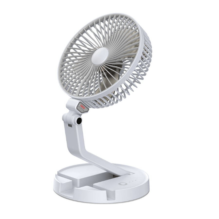 360¬∞ Rotation Mini Portable with Led Fan Portable Folding Retractable Fan Cool Wind for Office Home Travel - MRSLM