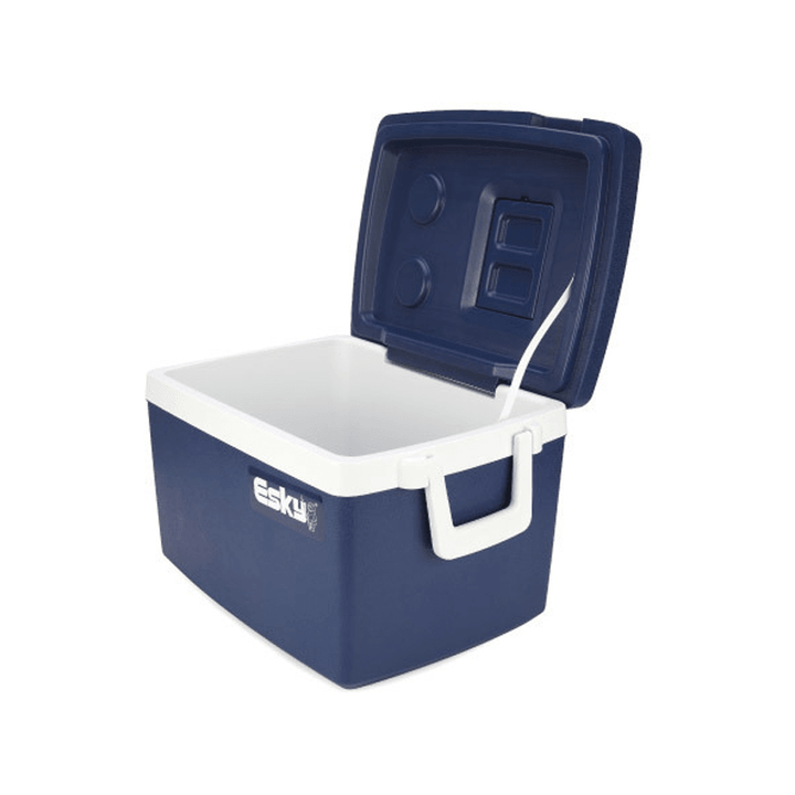 ESKY 50L Large Capacity Outdoor Food Preservation Box Portable Cooler Box for Fishing Camping Travel Picnic