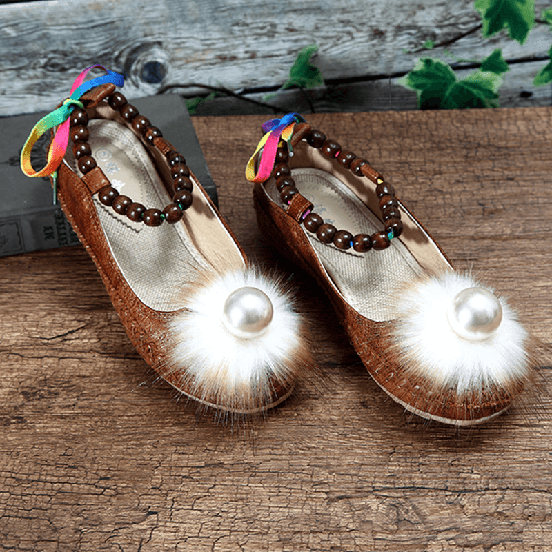 Women Beading Colorful Flats Loafers