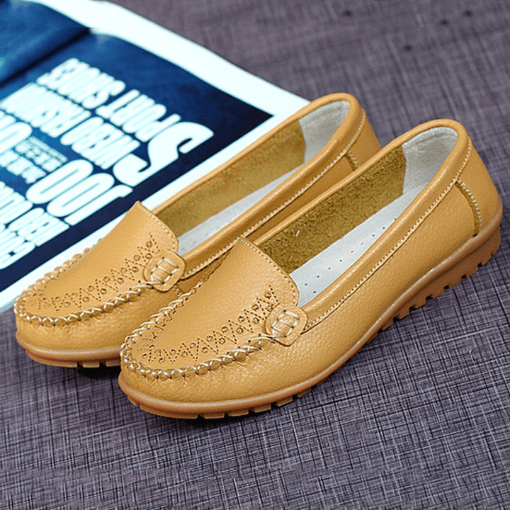 Women Flat Shoes Casual Slip on Outdoor Loafers