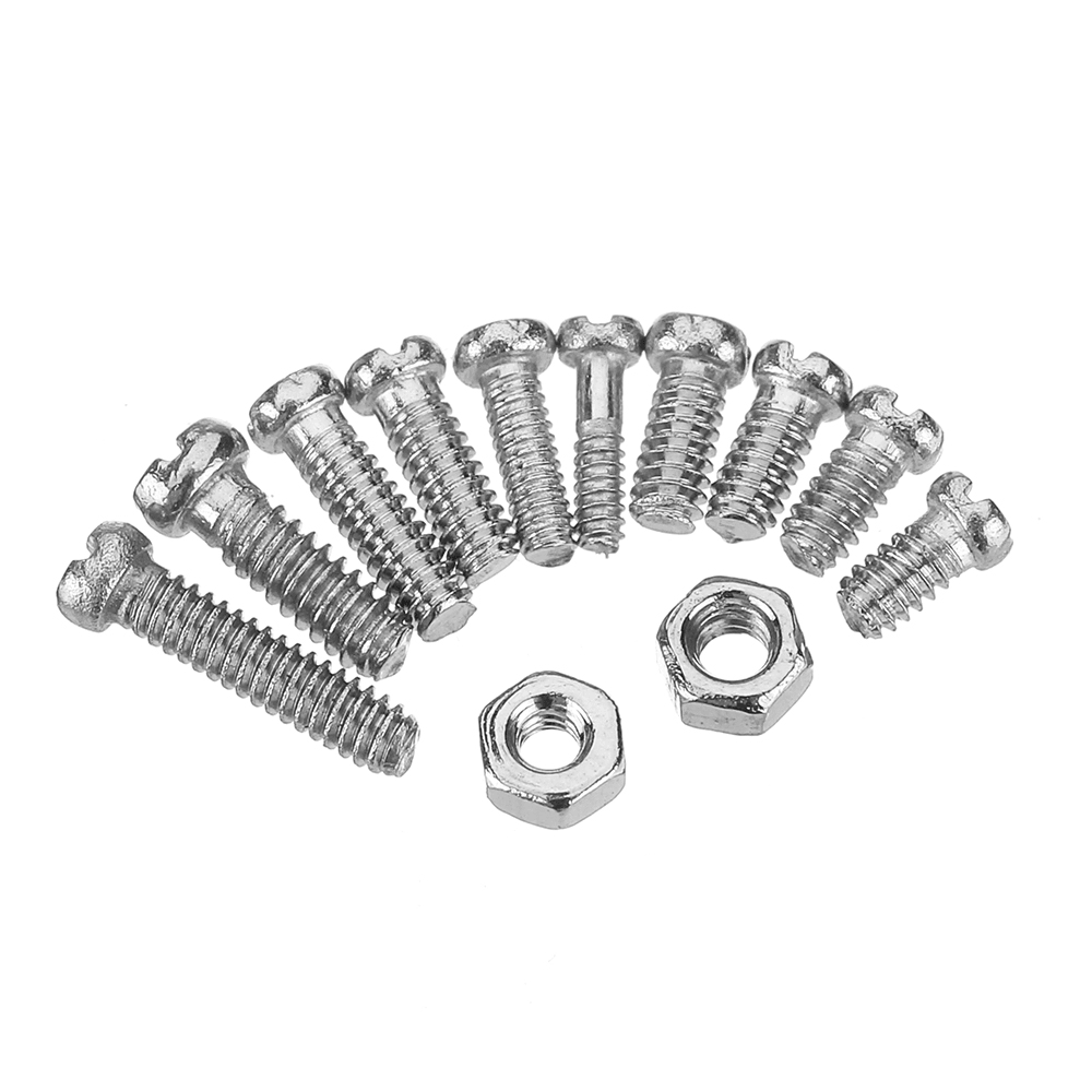 Suleve‚Ñ¢ MXSS7 600Pcs Stainless Steel M1/1.2/1.4/1.6 Small Screws Nut for Watches Clocks Mobile 2-4Mm