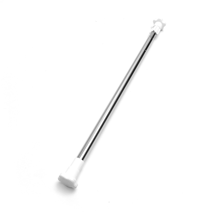 Curtain Rail Rod Pole Telescopic Extendable for Wardrobe Windows Doors Bathroom