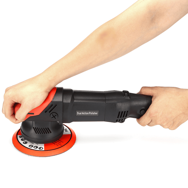 710W Electric Polisher Car Polishing Machine DA 6Inch 21Mm Dual Action Auto Polisher