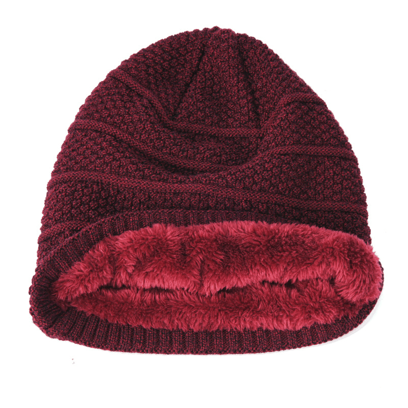 Knitted Warmth and Velvet Padded Ear Protection Toe Cap