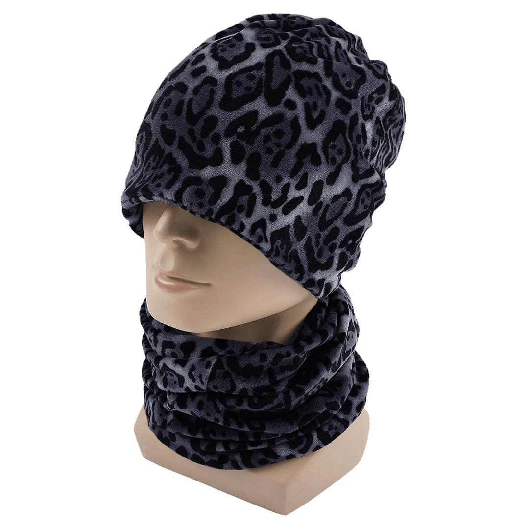 Collars Europe and the United States Single Circle Outdoor Pullover Collar Knitted Spiral Hat