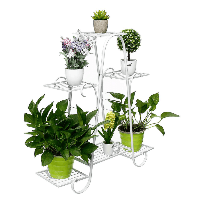 Multi-Layer Flower Stand Plant Shelves Balcony Living Room Interior Modern Decoration Floor Shelf Storage