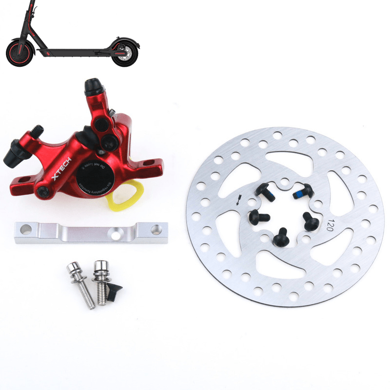 Electric Scooter 120Mm Rear Brake Disc Replacement Parts for M365 Pro Electric Scooter - MRSLM