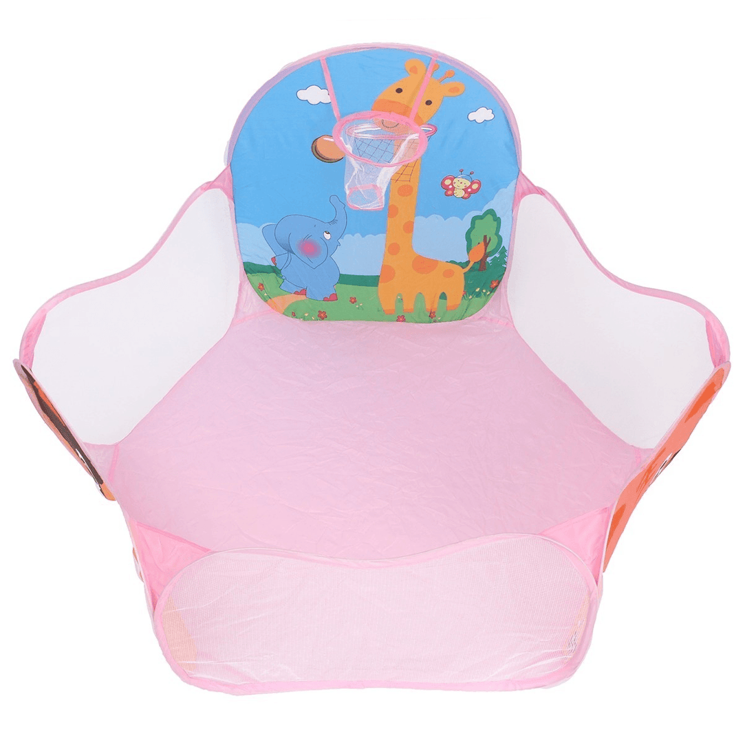 120X120Cmx76Cm Foldable Kid Children Baby Ocean Ball Pit Pool Outdoor Indoor Play Toys Tent with Basket