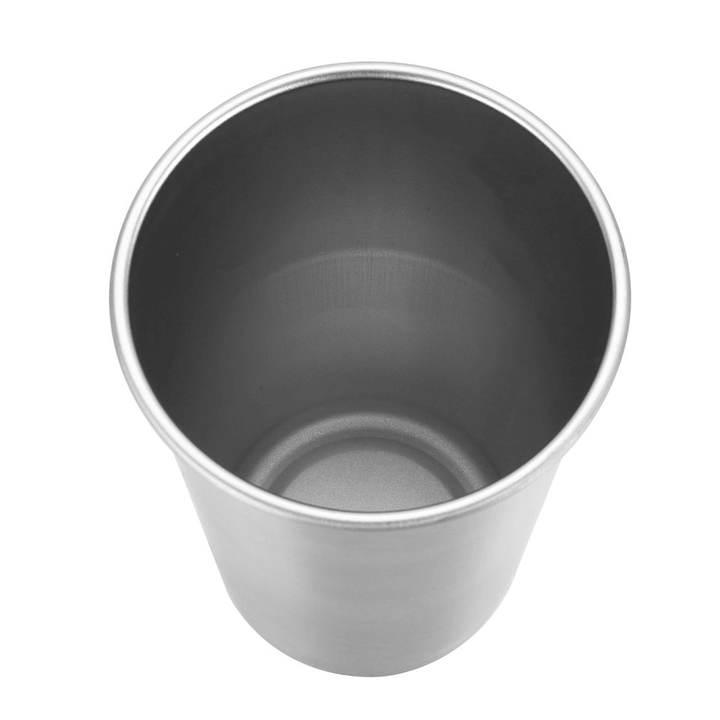 304 Stainless Steel Cup Mug Single Layer Cup Drink Cup Milk Cup 500Ml Home Kitchen Drinkware Water Cup