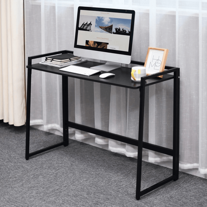 80/100Cm Folding Laptop Desk Small Computer Writing Desk Foldable Home Business Office Desk Table Supplies