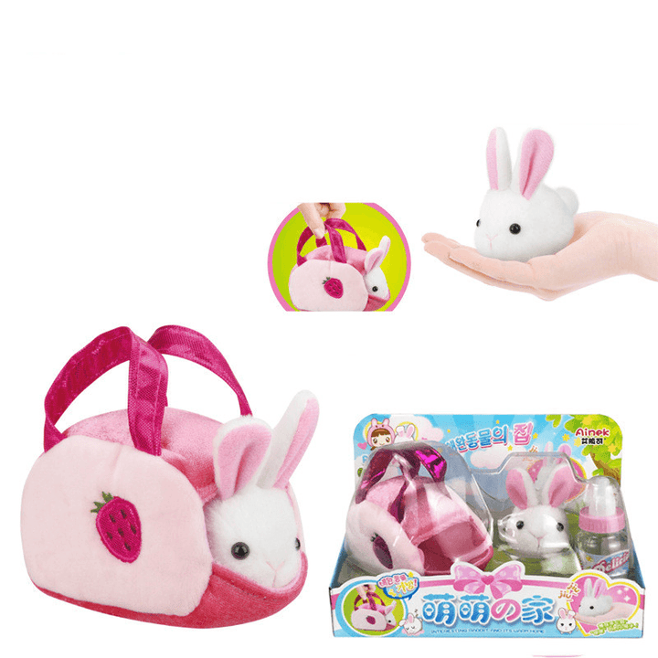 Electronic Induction Pet Cute Rabbit Girl Play House Toy