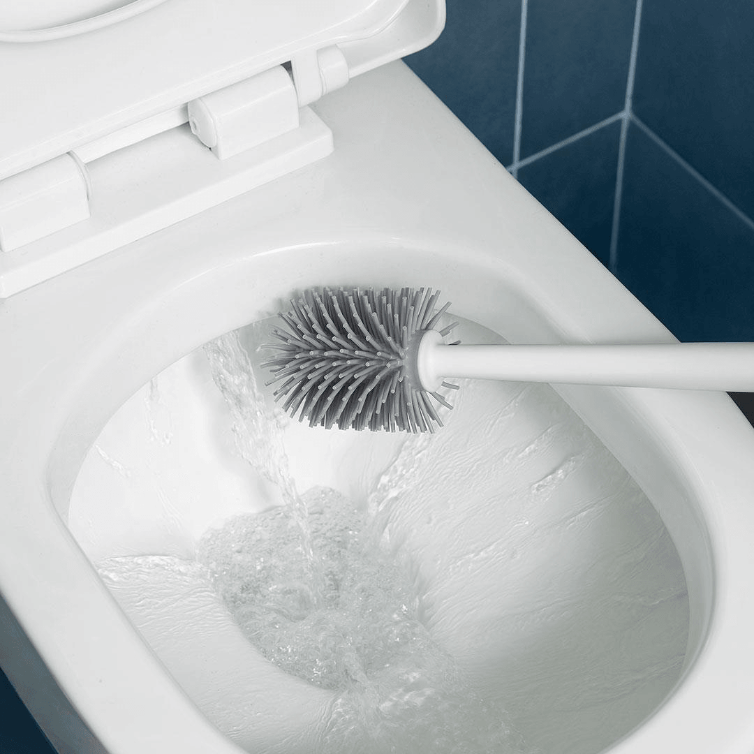 Xiaomi YB-05 Upright Storage Toilet Brush Cleaning Brush High TPR Soft Rubber PP Plastic Brush for Bathroom Toilet Floor from Xiaomi Youpin