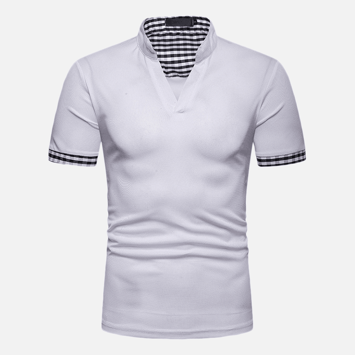 Mens V-Neck Golf Shirts