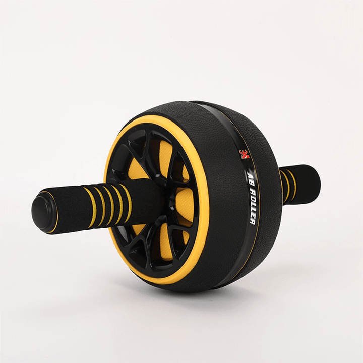 1PC Wider Ab Roller Wheel with Knee Pad for Core Training Abdominal Workout Fitness Exercise Tools - MRSLM