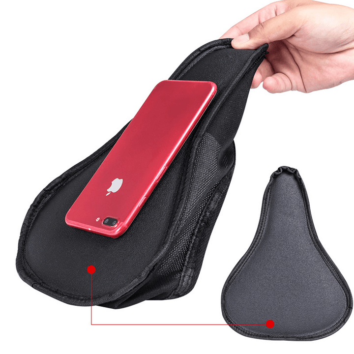 WHEEL up Shockproof Bicycle Silicone Saddle Cover Breathable Soft MTB Road Bike Seat Silica Gel Pads Cycling Accessories