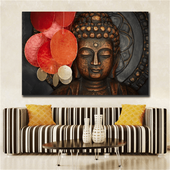 Large Art Prints Home Decor Canvas Painting Wall Art Statue Meditation Paper