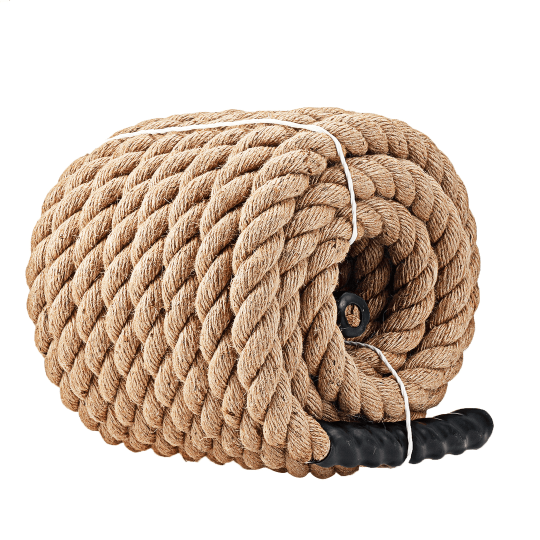 50/40/30Ft 38Mm Heavy Battle Rope Climbing Strength Training Undulation Exercise Tools