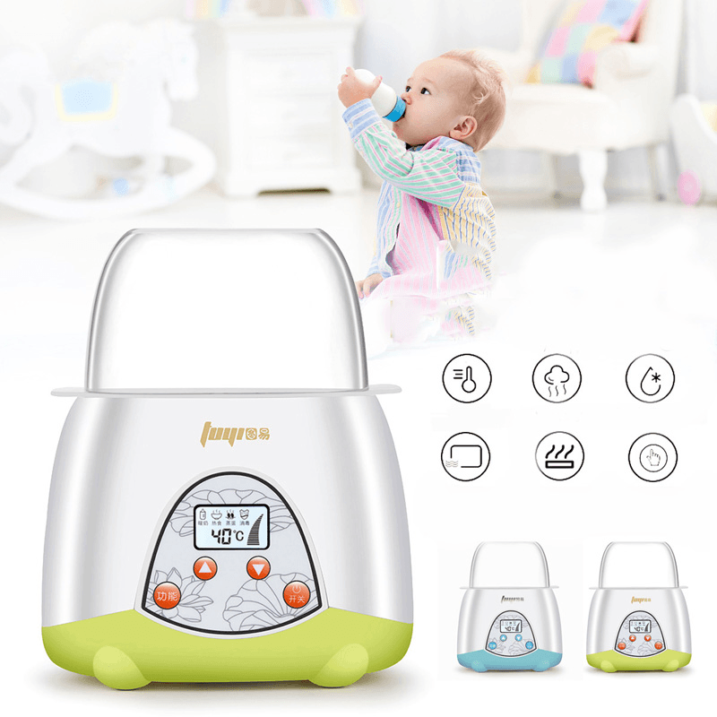 Automatic Thermostat Dual LCD Baby Bottle Milk Warmer 2 in 1 Milk Heater Milk Bottle Sterilizer Multi-Function Cooking Supplies