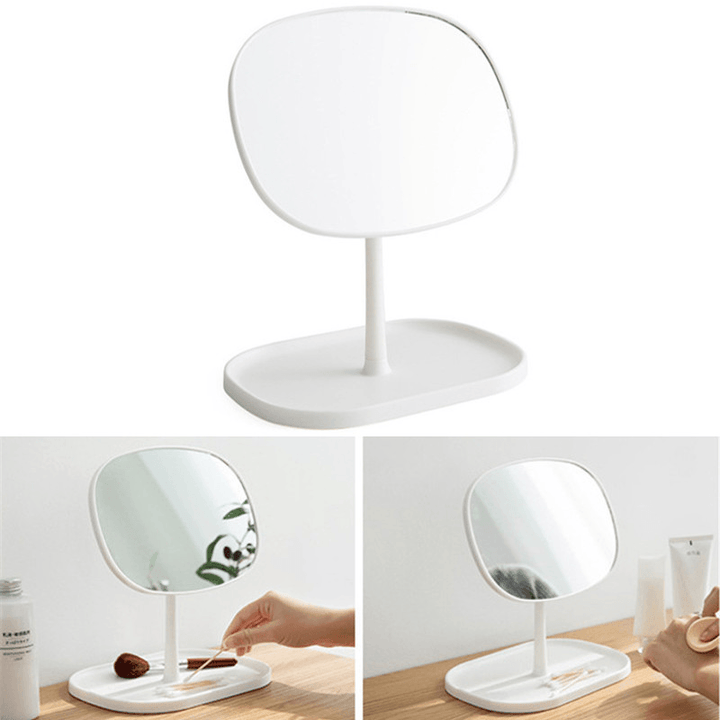 Portable Makeup Mirror Desktop Dressing Mirrors for Dormitory Home