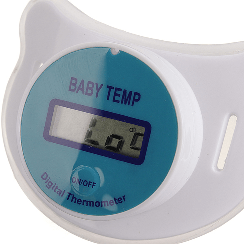 Vvcare KFT-21 LCD Baby Infant Nipple Pacifier Mouth Thermometer Portable Baby Celsius Thermometer Soother Soft Baby Kids Health Fever Care