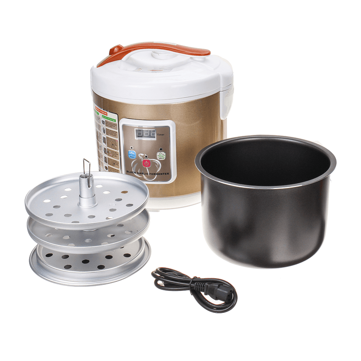 5-6L 90W Black Garlic Fermenter Digtal Ferment Box Non-Stick 360¬∞ Stereo Heating - MRSLM