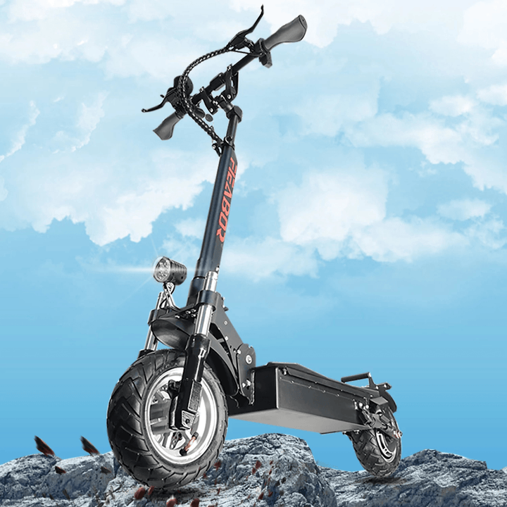 [US DIRECT] FIEABOR Q08 Dics Brake 1200W 48V 33Ah Single Motor Electric 10.5 Inch Electric Scooter 200Kg Max Load 45Km/H Max Speed 80-100Km Range