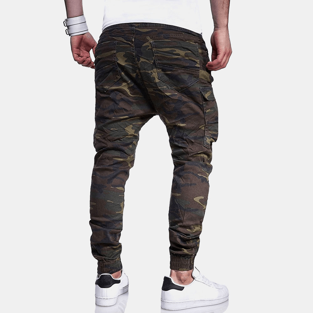 Men Camouflage Printed Casual Pants Sweatpants