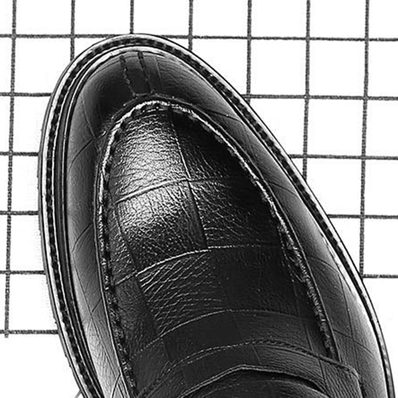 Microfiber Leather Casual Business Oxfords