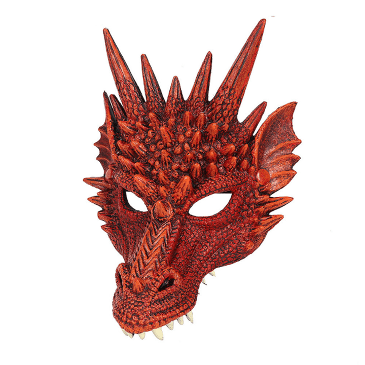 3D Animal Dragon Horror Mask Props Halloween Carnival Halloween Party Cosplay