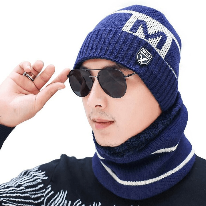 Fashion Simple Men'S Wool Knitted Hat